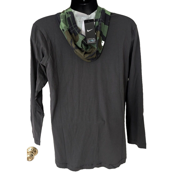 Nike Jordan Onfield Michigan Wolverines Military Hooded Sweatshirt Mens Small - Picture 3 of 14